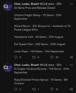 Brawl stars season 8 skins price and release date