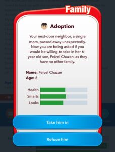 Adopt Children in BitLife